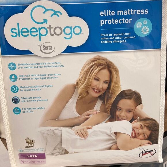 Serta Everyday Mattress Protector - Picture 2 of 3